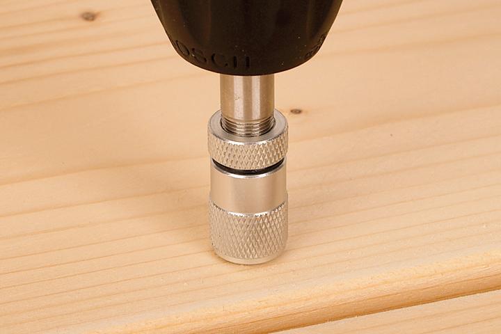 Produktbild wolfcraft wolfcraft 1 Bithalter m. Tiefenanschlag l=72mm (6.3 mm)