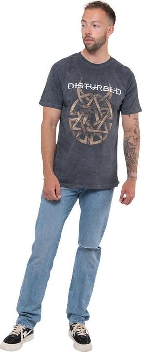 Immagine prodotto Disturbed Maglietta rivettata unisex per adulti (XL)