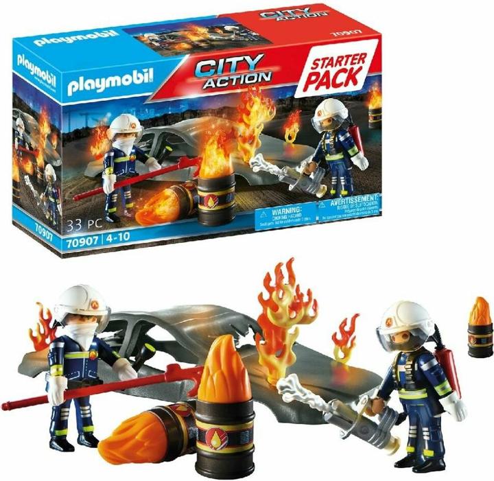 Produktbild Playmobil Starter Pack Feuerwehrübung (70907, Playmobil City Action)