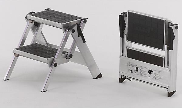 Produktbild kaiserkraft Alu-Klapptreppe (Trittleiter, 55 cm)