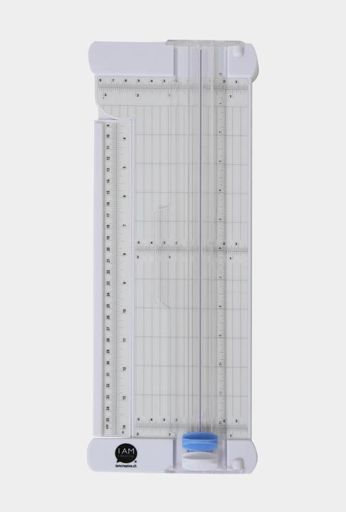 Image du produit I Am Creative Massicot pour papier, massicot pour couper et plier le papier avec un seau escamotable. (A3)