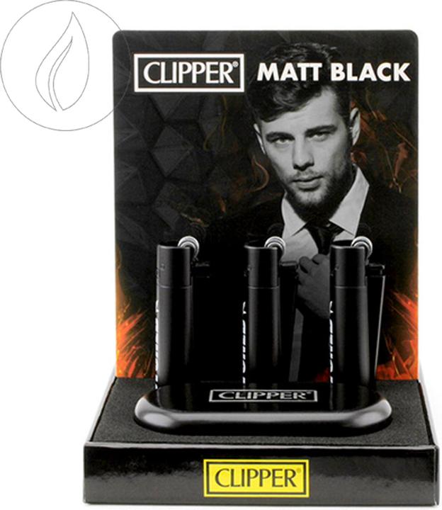 Actual product image Clipper Metal Adam Stoned Black