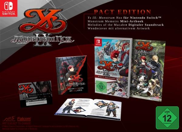 Immagine prodotto NIS Ys IX: Monstrum Nox Pact Edition (Switch, Switch Lite, Switch OLED, DE)