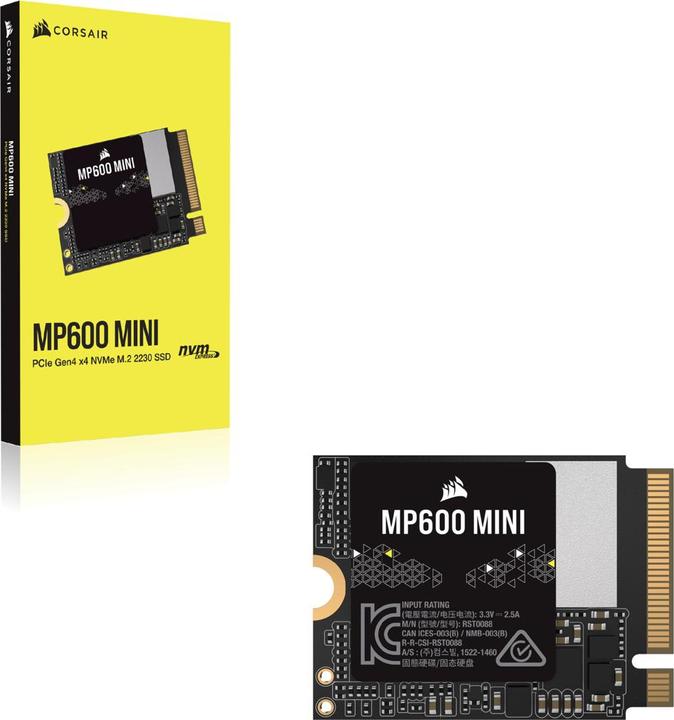 Produktbild Corsair MP600 MINI (1000 GB, M.2 2230)