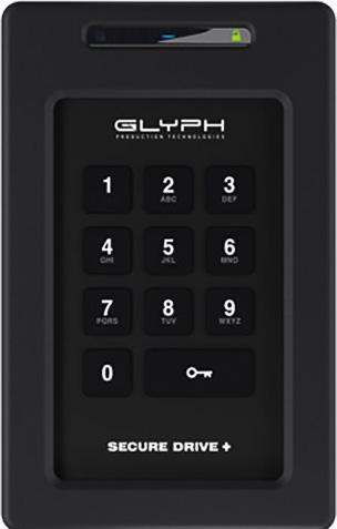 Image du produit Glyph SSD Secure Drive + Keypad 4tb (4000 Go)