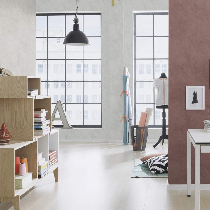 Actual product image Rasch Brick Lane, red brown (53 x 1005 cm)