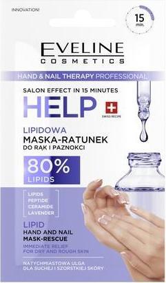 Actual product image Eveline Hand And Nail Therapy Lipid Mask For Hands 7ml (7 ml)