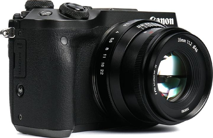 Produktbild 7artisans Festbrennweite 35 mm F1.2 Mark II (Canon EF-M, APS-C / DX)