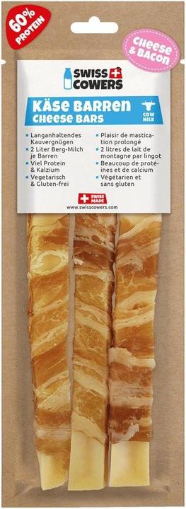Produktbild Swiss Cowers Snack Käse Barren mit Speck S, 60 g, 3 Stück (3 Stk., 75 g)