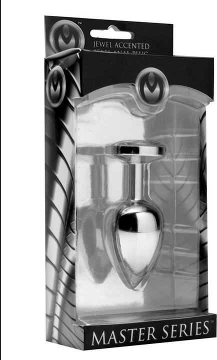 Immagine prodotto Master Series Plug anale MS Lucent con diamante accentuato