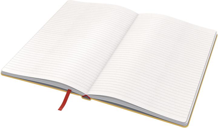 Image du produit Leitz Carnet de notes Cosy 14.8 x 21 cm, Ligné, Jaune (14.8 x 21 cm, À rayures, Couverture rigide)