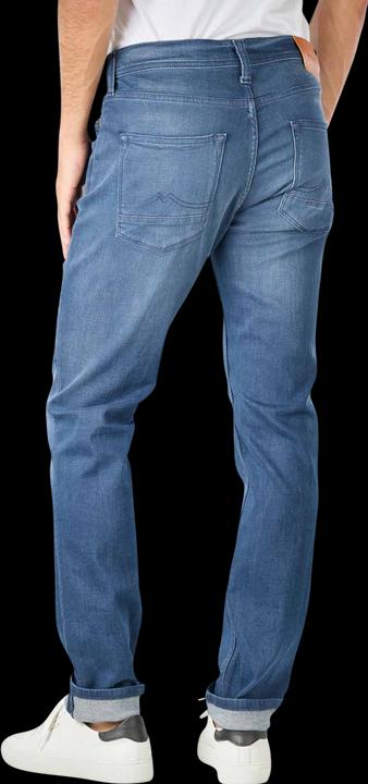 Actual product image Mustang Mid Rise Vegas Jeans Slim Fit Dark Blue Used (W29/L30)