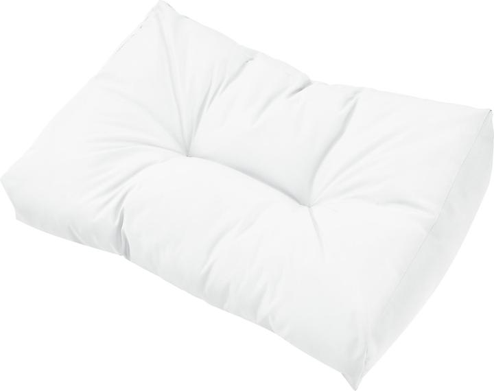 Produktbild En.Casa Rückenkissen für Palettenmöbel Comfy 40x60x12 cm Weiss (10 cm)