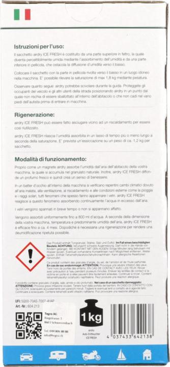 Energie-Label ThoMar Air Dry Auto-Entfeuchter (19.20 l/24h)