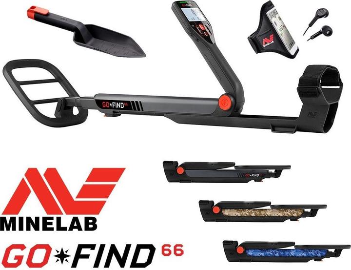 Minelab GO-FIND 66. Spécialiste du détecteur de métaux.