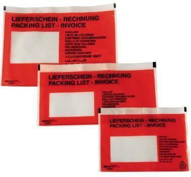 Immagine prodotto No Name Busta per documenti bolla di consegna fattura/multilingue DIN C6 175 x 140 mm (l x h) LDPE (C6)