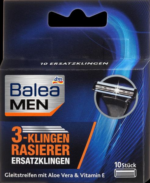 Actual product image dm Balea MEN 3-blade razor blades (10 x)