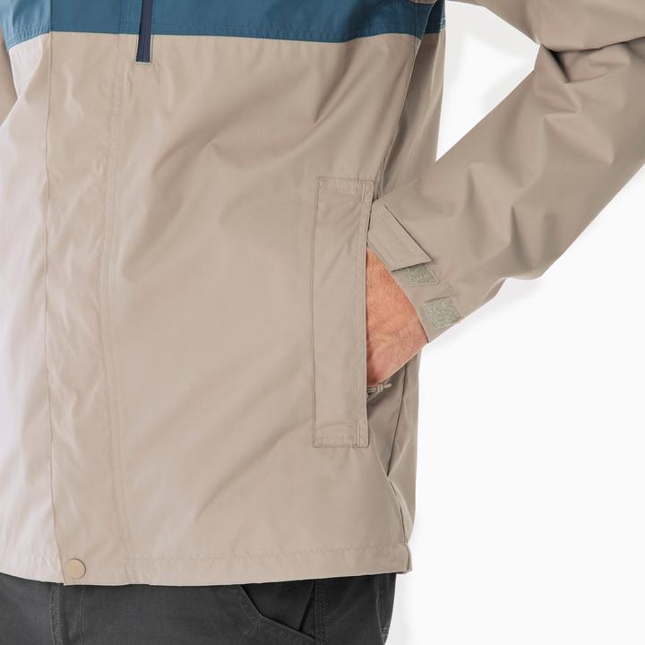 Produktbild Quechua Wanderjacke Regenjacke Herren wasserdicht - NH500 (M)