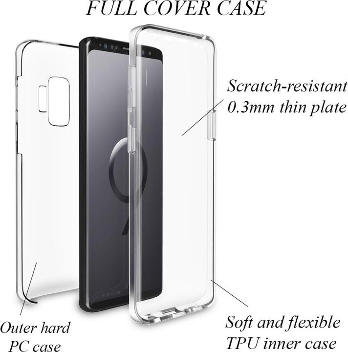 Actual product image Nalia 360 degree cell phone case (Samsung Galaxy S9)