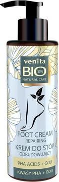 Actual product image Venita Bio Natural Care Foot Cream Regenerating Bio Cream For Feet With Pha Acids And Goji Berry Extract -