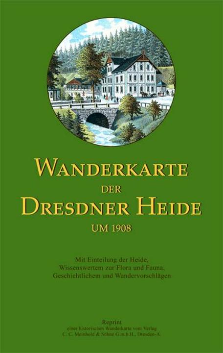 Produktbild Wanderkarte der Dresdner Heide um 1908