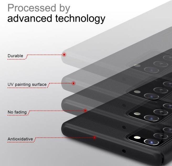 Actual product image Nillkin Super Frosted Shield Series (Samsung Galaxy Note 20)