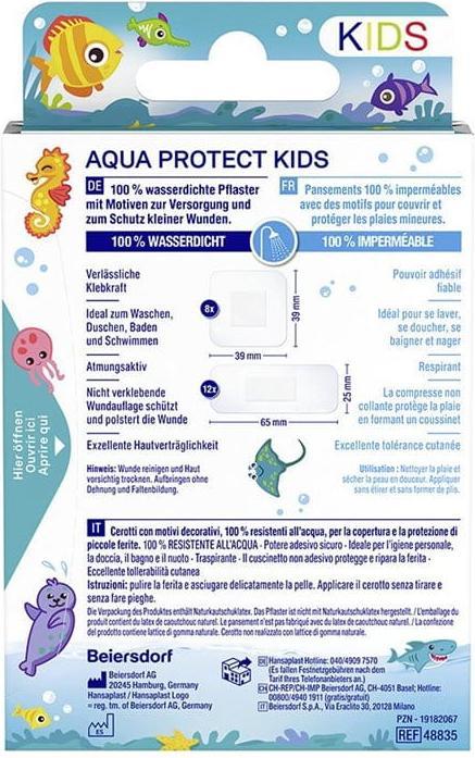 Actual product image Hansaplast Aqua Protect (20 x)