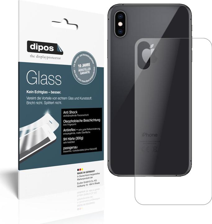 Produktbild Dipos Displayschutz Anti-Shock (2 Stück, Apple iPhone XS Max)