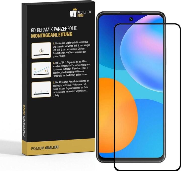 Produktbild Protectorking 3x Ceramic-Glass Full Cover HD Klar (3 Stück, Huawei P40 Lite)