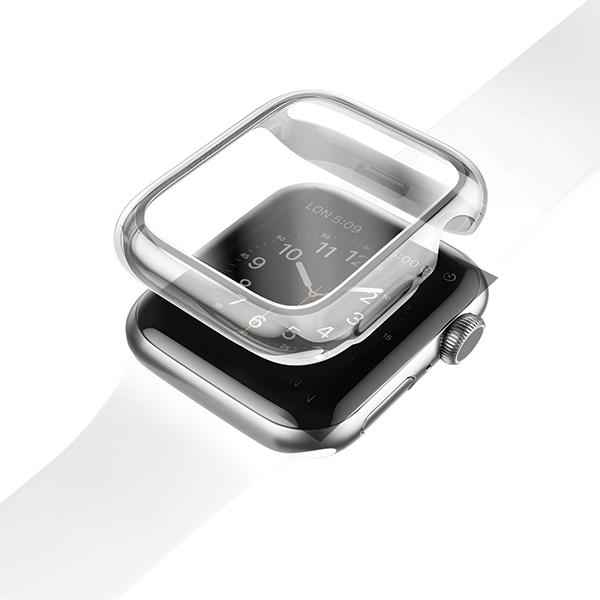 Actual product image Uniq etui Garde Apple Watch Series 4/5/6/SE 40mm. przezroczysty/clear