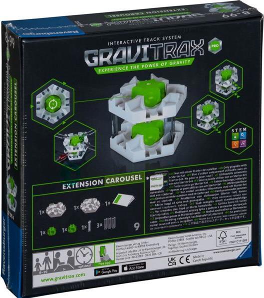 Productafbeelding Ravensburger GraviTrax Gravitrax Uitbreidingsset - Verticale Carrousel