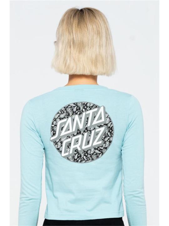 Actual product image Santa Cruz Screaming Paisley Dot Longsleeve (M)