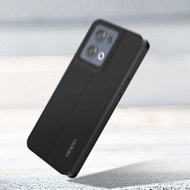 Actual product image OPPO Book cover Flip cover Black (Oppo Reno 8)