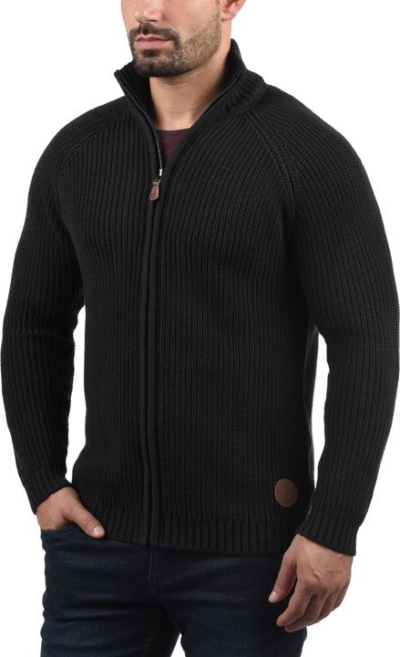 Immagine prodotto Solid Xenos Cardigan Giacca In Maglia Grossa Maglieria Da Uomo Con Collo Alto In Cotone 100% (M)