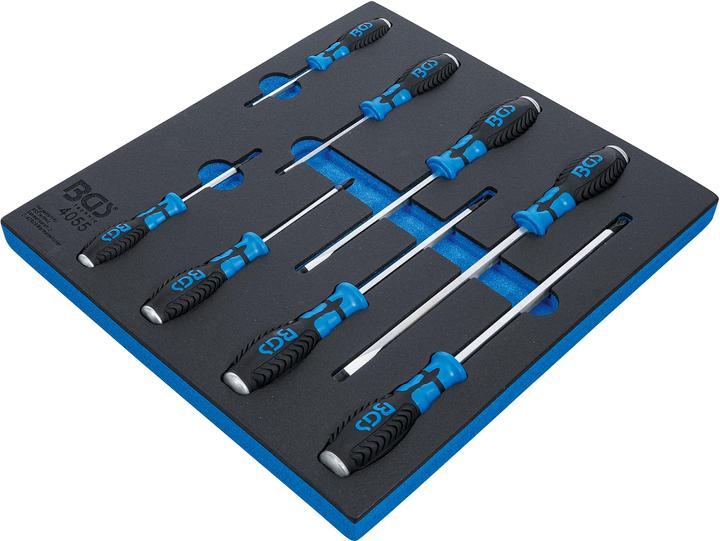 Immagine prodotto BGS Modulo per carrelli portautensili 2/3: cacciaviti croce & taglio 8 pz.