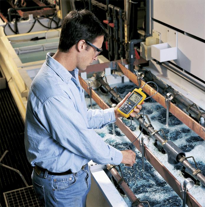 Produktbild Fluke Temperatur-Messgerät 54IIB 50HZ -250 bis