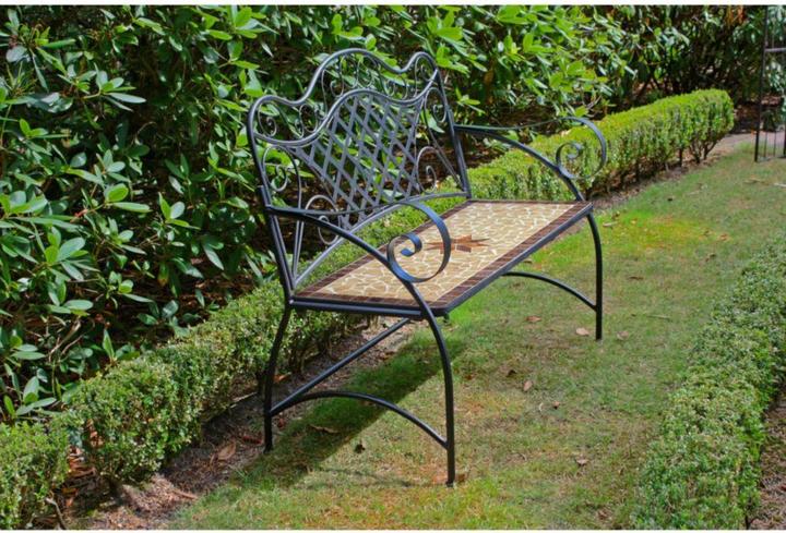 Produktbild Garden Pleasure Gartenbank Mosaik Roma