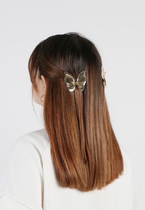Image du produit Trisa Fashion Schmetterling auf Clip & Click clack Bronze 4 Stk. (4 pcs)