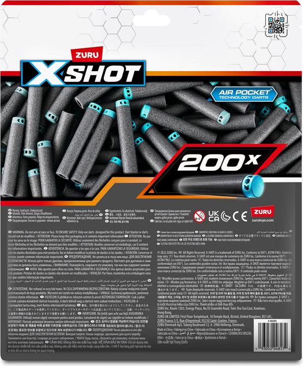 Produktbild Xshot ZURU X-SHOT Excel Zestaw 200strz 36592 26025