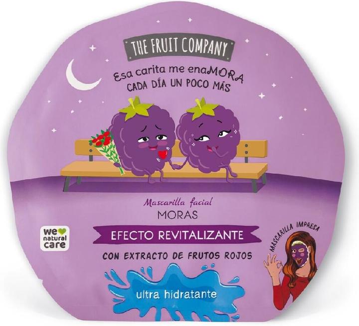 The Fruit Company Gesichtsmaske 25 ml Brombeere Revitalisierende (25 ml)