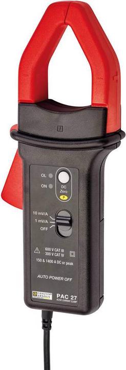 Actual product image Chauvin Arnoux Current clamp adapter PAC series AC/DC current clamps! (CAT III 600V, CAT IV 300V)
