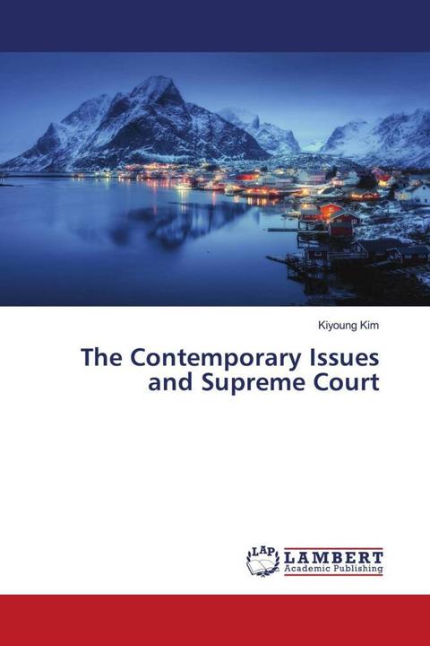 Produktbild The Contemporary Issues and Supreme Court (Kiyoung Kim, 2020)