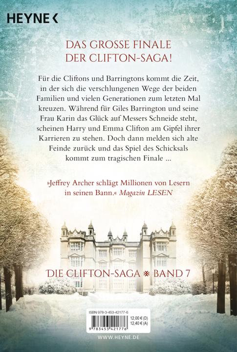 Produktbild Winter eines Lebens (Deutsch, Jeffrey Archer, 2017)