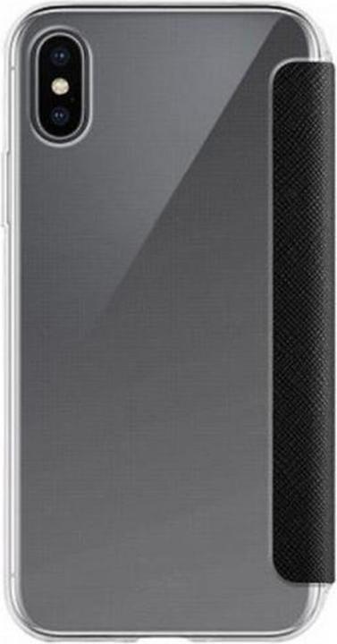 Image du produit Xqisit Flap Cover Adour noir transparent (Apple iPhone XS Max)
