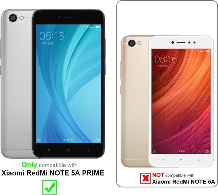 Actual product image Cadorabo Book Jeans Optics Cover (Xiaomi Redmi Note 5A Prime)