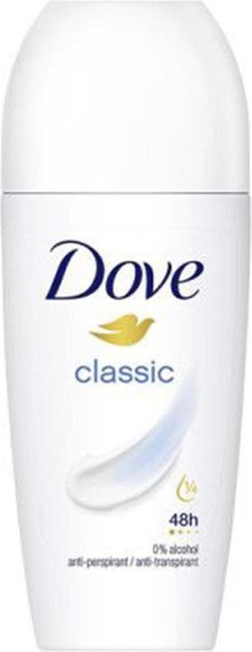 Produktbild Dove Classic Roll-On Antiperspirant 0% Alcohol (Roll-on, 50 ml)