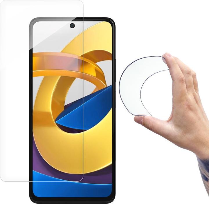 Image du produit Wozinsky Nano Flexi Hybrid Flexible Glass Film Xiaomi Poco M4 Pro Tempered Glass (1 pièce(s), Xiaomi Poco M4 Pro 5G)