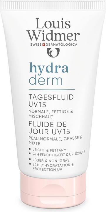 Widmer Louis Hydraderm Tagesfluid UV15 ohne Parfum 50 ml (50 ml, Tagescreme, SPF 15)