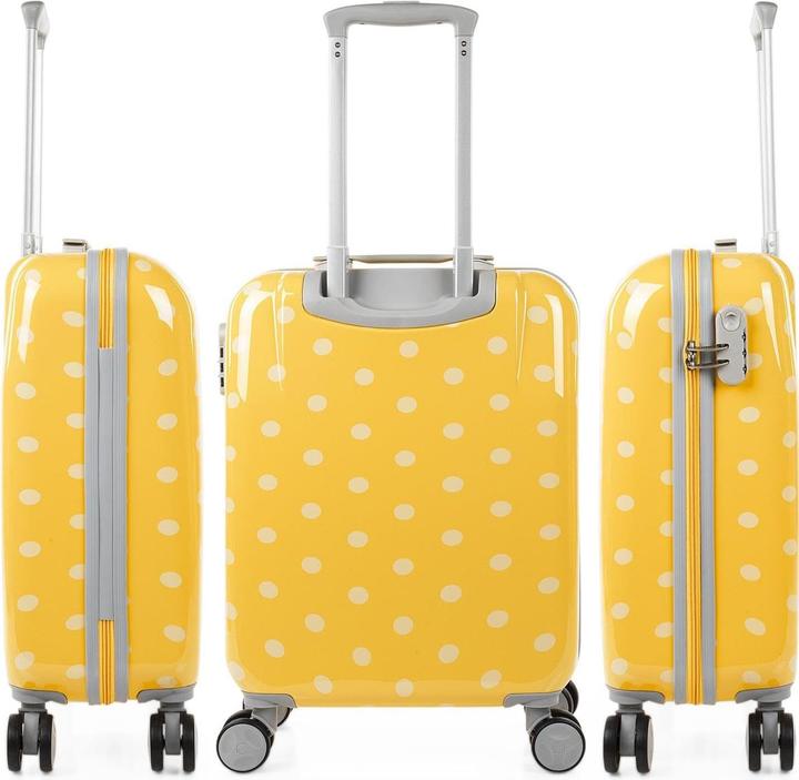 Immagine prodotto Skpat Handgepäck Hartschalenkoffer mit Zahlenschloss (31.50 l, Bagaglio a mano (fino a 50 litri))