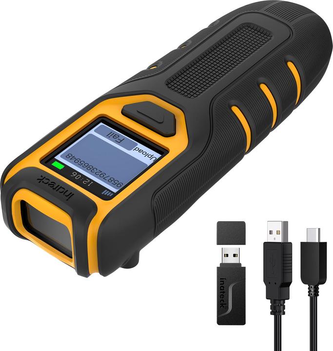Produktbild Inateck Barcodescanner 47 black (BCST-47 black) (1D-Barcodes, 2D-Barcodes)